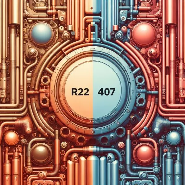 تفاوت گاز R22 و R407